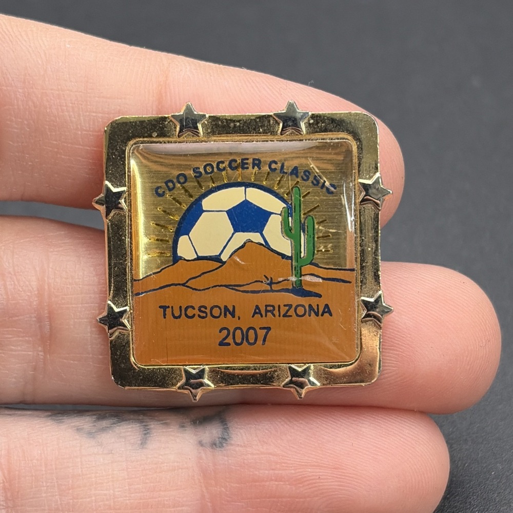 CDO Soccer Classic Tucson Arizona 2007 Lapel Hat Pin